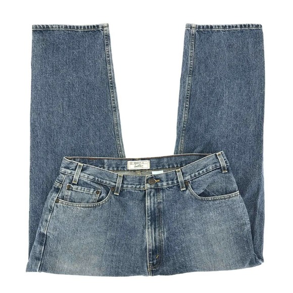 Levi's Men's Signature Regular Fit Straight Leg Jeans Size 40x30 100% Cotton Zip - Picture 2 of 6